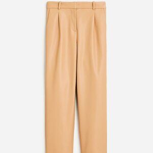 J.Crew Essential Straight Faux Leather Pants
